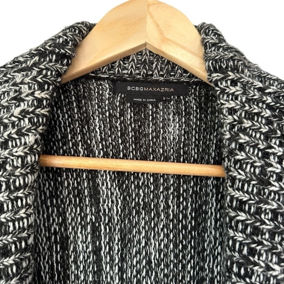 BCBGMaxAzria Black and White Cardigan, Medium - Picture 5 of 8